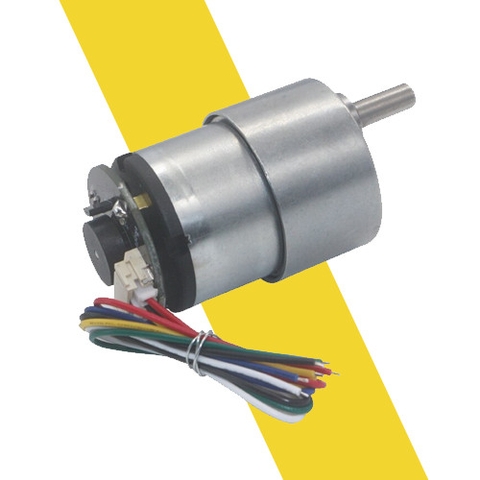 Động cơ giảm tốc Encoder DC 12v JGB37-520 60RPM