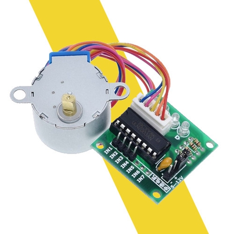 Động cơ bước 24BYJ48 5V Mạch ULN2003
