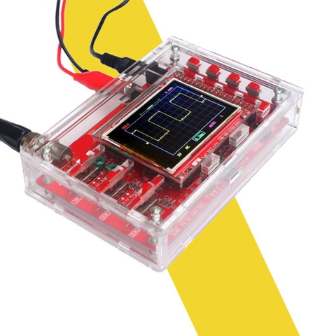 Máy Hiện Sóng Mini Digital Oscilloscope DSO138 kèm vỏ Mica