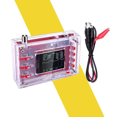 Máy Hiện Sóng Mini Digital Oscilloscope DSO138 kèm vỏ Mica