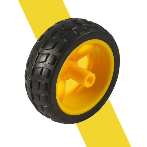 Bánh Xe Vàng TT Motor Plastic Wheel 65mm