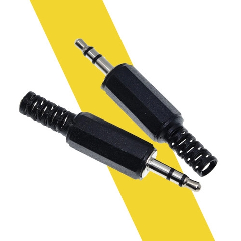 Jack Audio Đực 3.5mm 3 Nấc Stereo