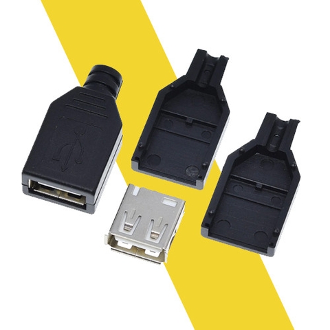Đầu USB kèm vỏ