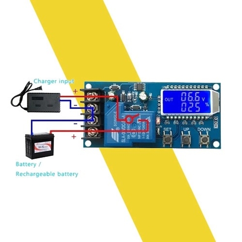 Mạch quản lý sạc Acquy tự ngắt 6-60V 30A
