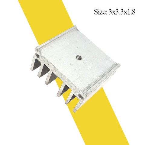 Nhôm tản nhiệt cho IGBT 30x33x18mm