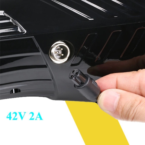 SẠC 42V 2A SẠC PIN XE CÂN BẰNG 36V 2 bánh jack tròn 3 chấu