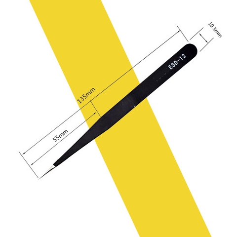 Nhíp gắp linh kiện ESD-12 loại thẳng