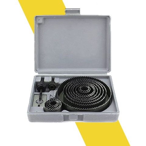 Bộ mũi khoét trần thạch cao và gỗ mềm 16 chi tiết