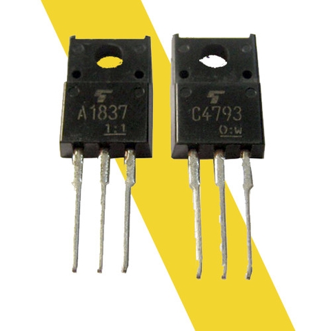 Cặp Sò Thúc A1837 C4793 230V 1A 20W
