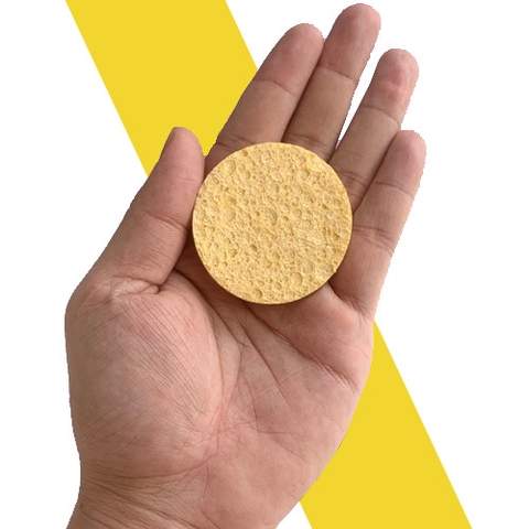 Bọt biển tròn vệ sinh mỏ hàn