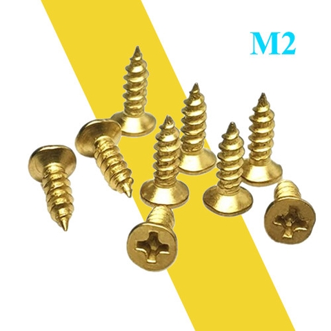 Vít vàng nhọn M2 10/15mm Gói 20c