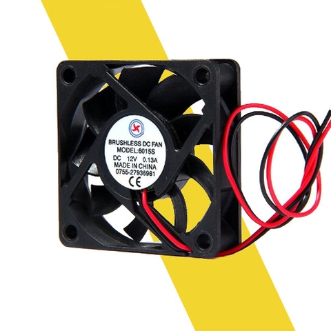 Quạt tản nhiệt 12V 60x60x10mm