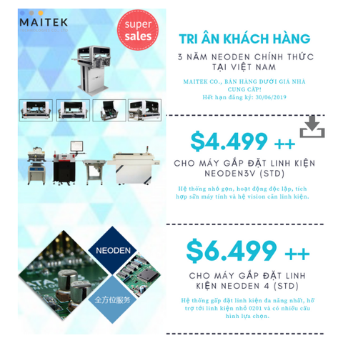 NEODEN TRI ÂN KHÁCH HÀNG!