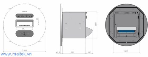 Máy trả sách tự động Sapphire 24/7