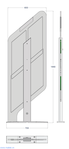 Cổng an ninh RFID cao cấp