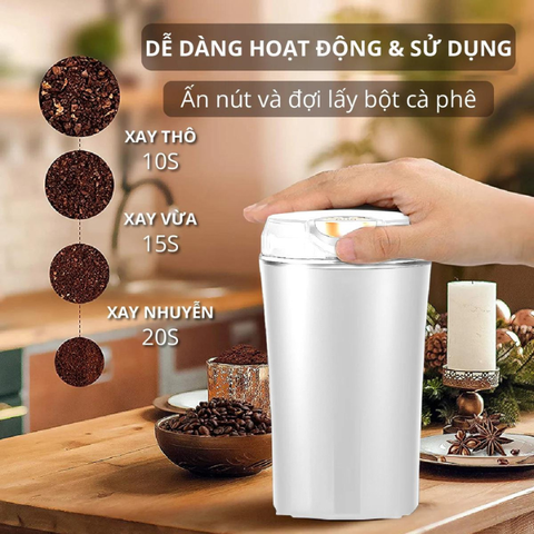 Máy Xay Khô Inox 304 Mishio MK359