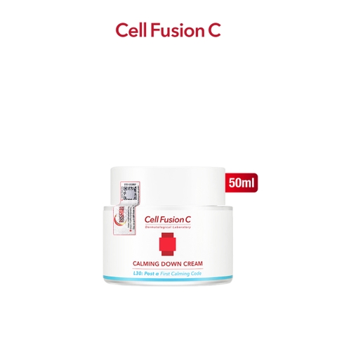 Kem dưỡng cấp ẩm & giảm ửng đỏ, dịu da Cell Fusion C Calming Down Cream 50ml
