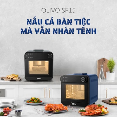 Nồi Chiên Hơi Nước Olivo SF15