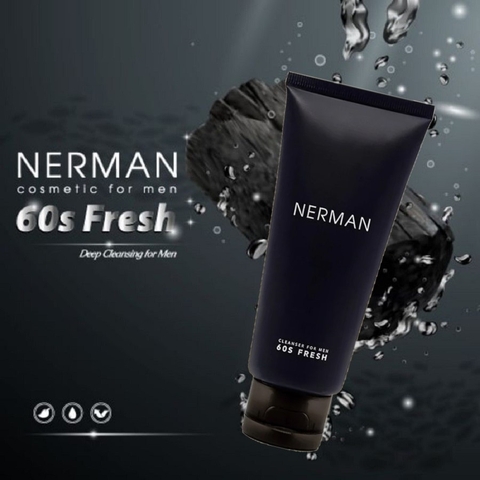 Gel Rửa Mặt Trị Mụn Nano Curcumin 60s Fresh