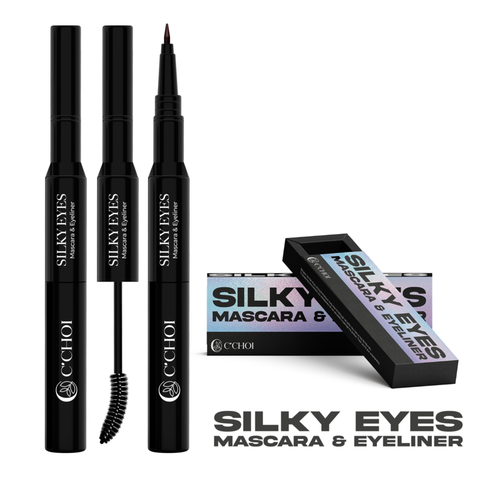 Gel chuốt mi và kẻ mắt tự nhiên C'Choi - Silky Eyes - Mascara & Eyeliner