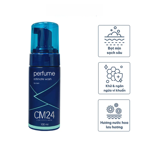 Bọt Vệ Sinh Nam CM24 Hương Nước Hoa 100 ml