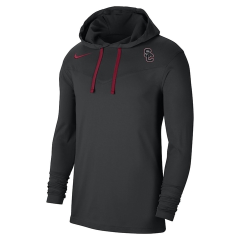 Áo Hoodie Nike USC Trojans Off-Field Perforrmance Black