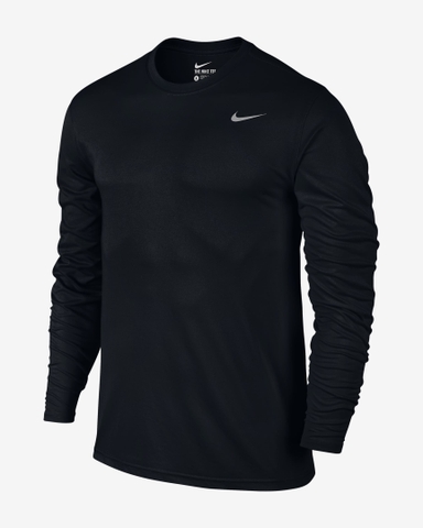 Áo Nike Dri-FIT Men's Long-Sleeve Training T-Shirt 'Black'