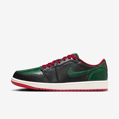 Giày Nike Air Jordan 1 Low OG Black/ Green