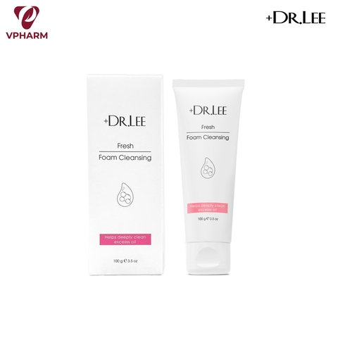 Sữa rửa mặt Fresh Foam Cleansing +Dr.lee làm sạch sâu & dưỡng ẩm da 100g