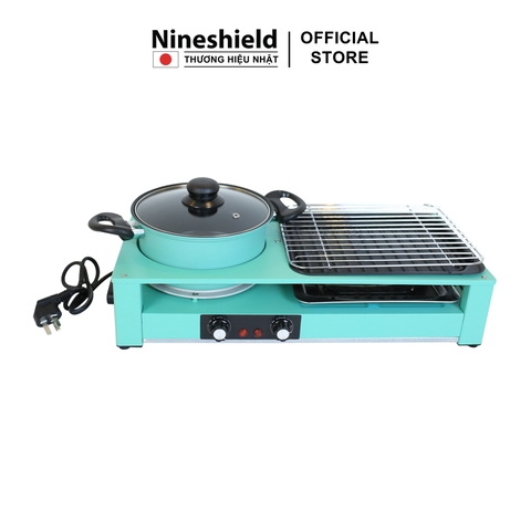 Bếp Lẩu Nướng Đa Năng 2 Trong 1 Nineshield KB-303