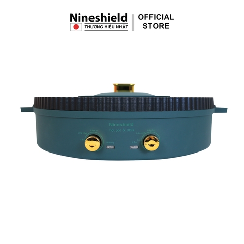Nồi Lẩu Nướng Đa Năng 2 Trong 1 Nineshield KB - 518