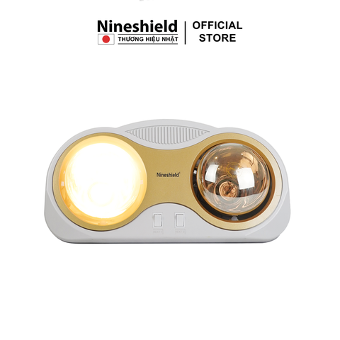 Đèn Sưởi Nhà Tắm 2 Bóng Nineshield NS032B