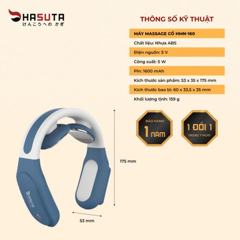 Massage Cổ Hasuta HMN-160