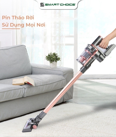 Máy Hút Bụi SMARTCHOICE (Pin Sạc) SCG-HB001 Cầm Tay Đa Năng Công Suất 130W