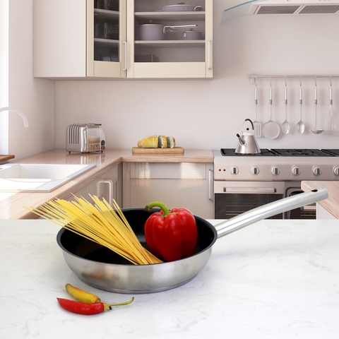 Chảo Chống Dính Inox 5 Lớp Kalpen Lermat