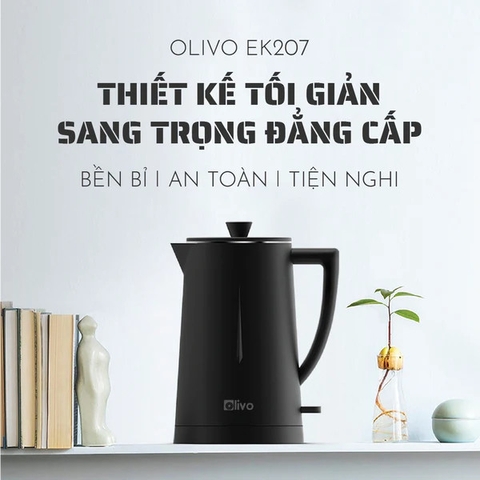 Ấm Siêu Tốc Olivo EK207