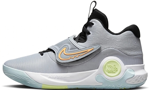 Giày Nike KD Trey 5 X ‘Wolf Grey Volt Crimson’