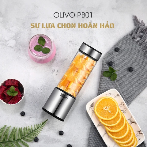 Máy Xay Sinh Tố Cầm Tay Olivo PB01