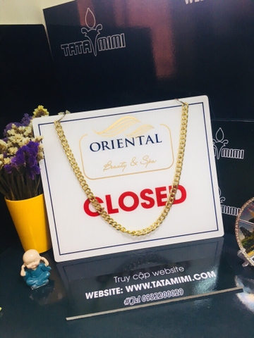 Biển open-closed dây xích giá rẻ