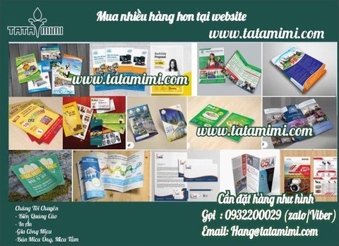 Chuyên quảng cáo in ấn trên toàn quốc