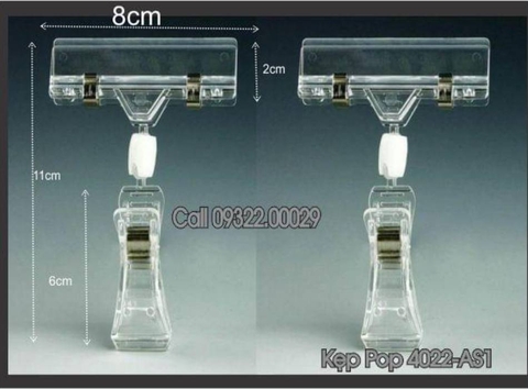 Kẹp pop mica nhiều mẫu mã