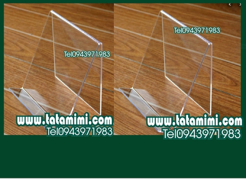 Kệ giá sách mica để bàn-kệ sách mica treo tường