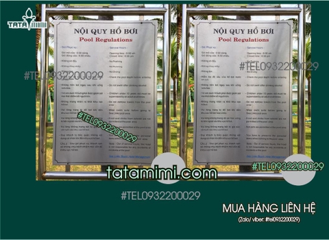 Địa chỉ làm biển nội quy uy tín