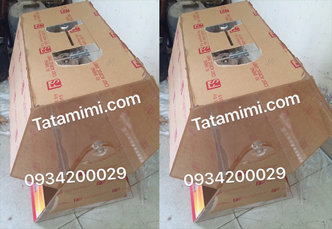 Hòm phiếu lục giác với thiết kế có trục xoay