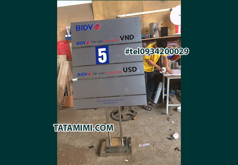 Nhận đặt hàng biển lãi suất ngân hàng số lượng lớn