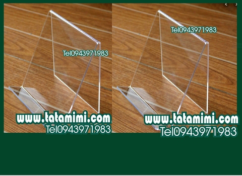 Kệ để sách các kích thước từ mica