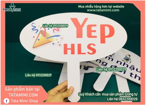 Biển chụp ảnh cầm tay theo hình yêu cầu