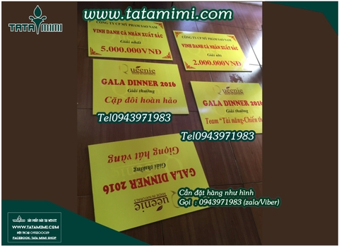  Bằng trao giải thưởng từ fomex
