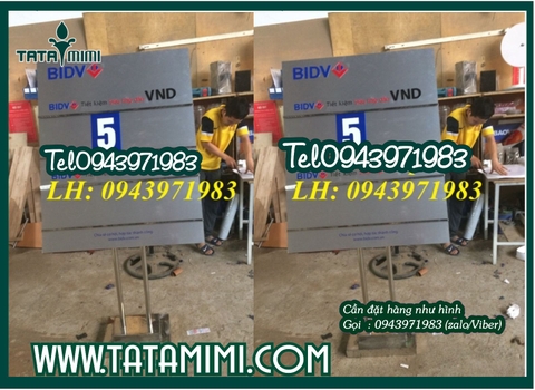 Cấu tạo của biển lãi suất