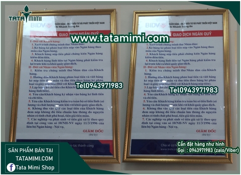 Biển nội quy thường sử dụng trên nền chất liệu nào